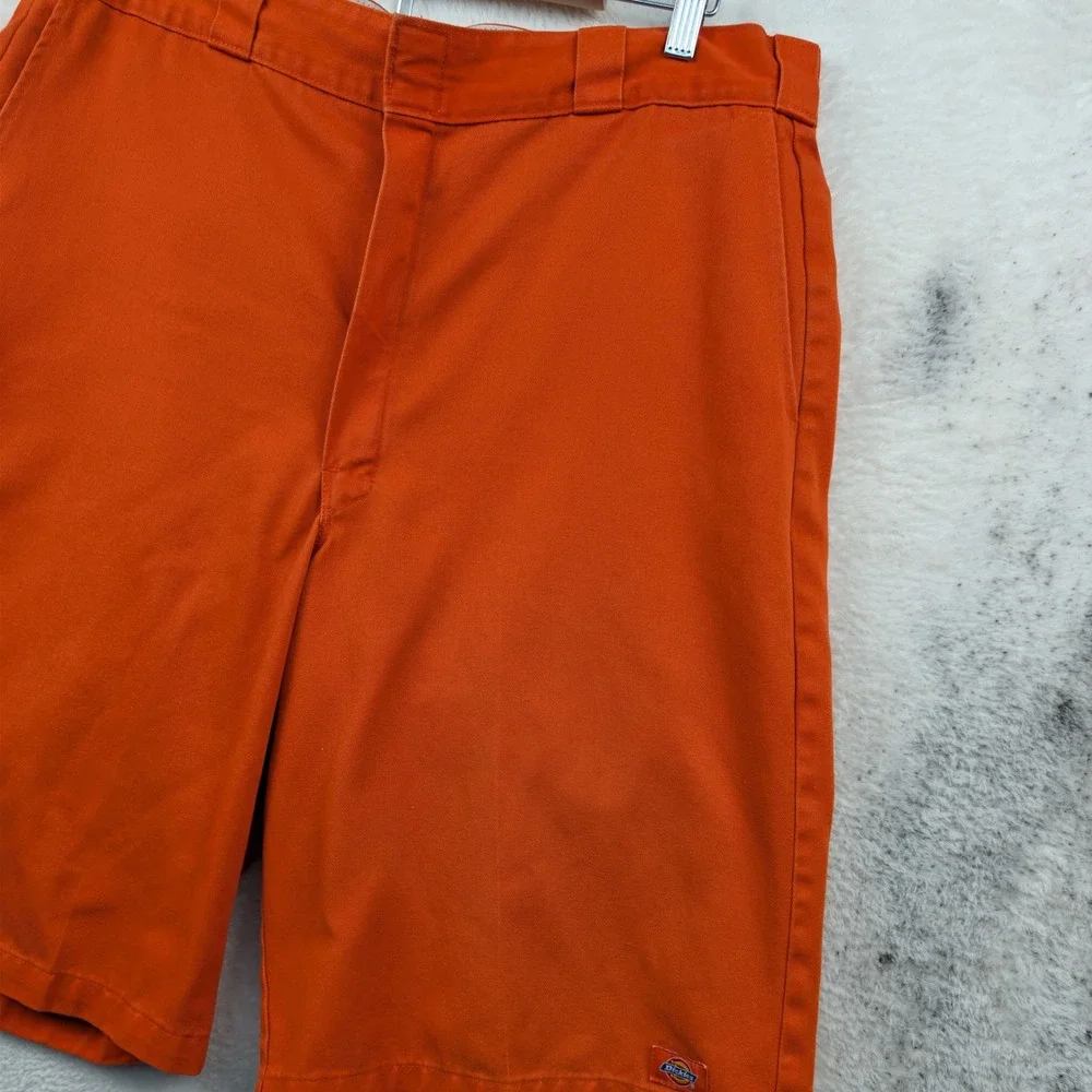 VTG Dickies Shorts Men's 39 Orange 13